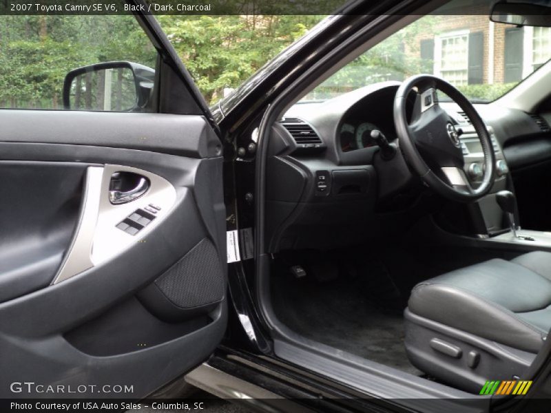 Black / Dark Charcoal 2007 Toyota Camry SE V6