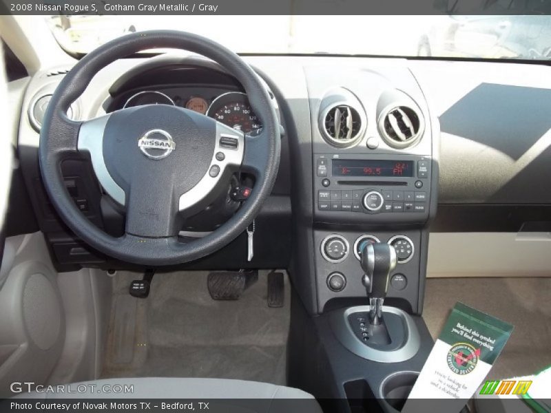 Gotham Gray Metallic / Gray 2008 Nissan Rogue S
