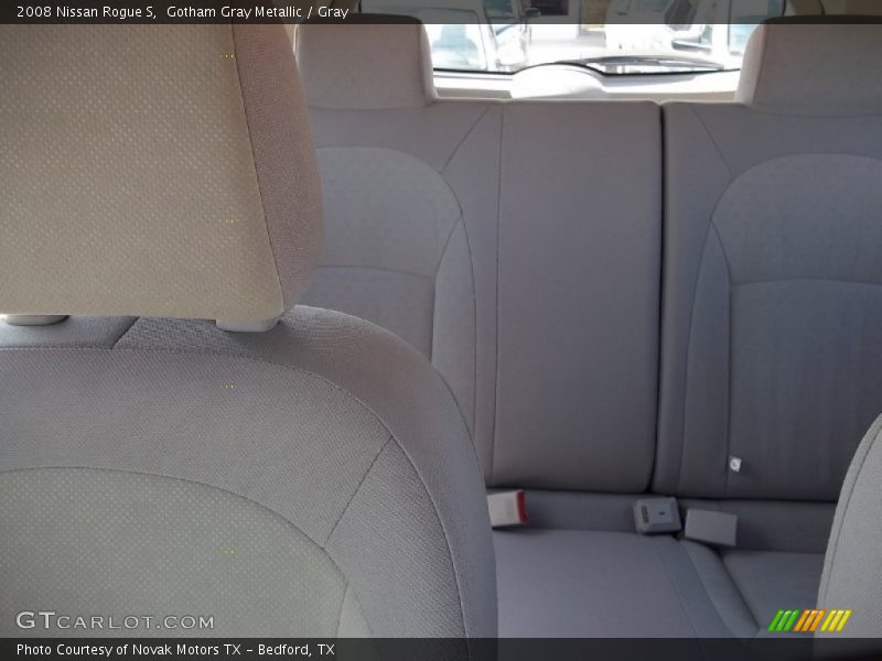 Gotham Gray Metallic / Gray 2008 Nissan Rogue S