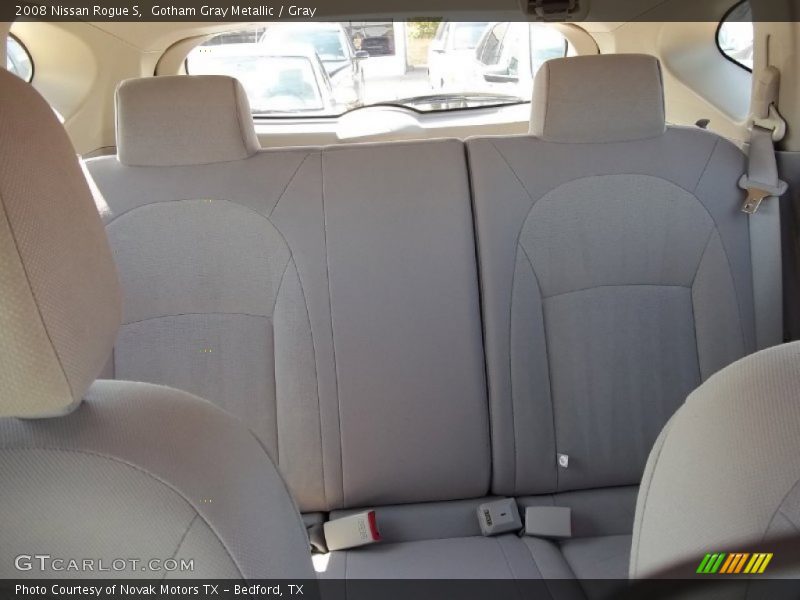 Gotham Gray Metallic / Gray 2008 Nissan Rogue S