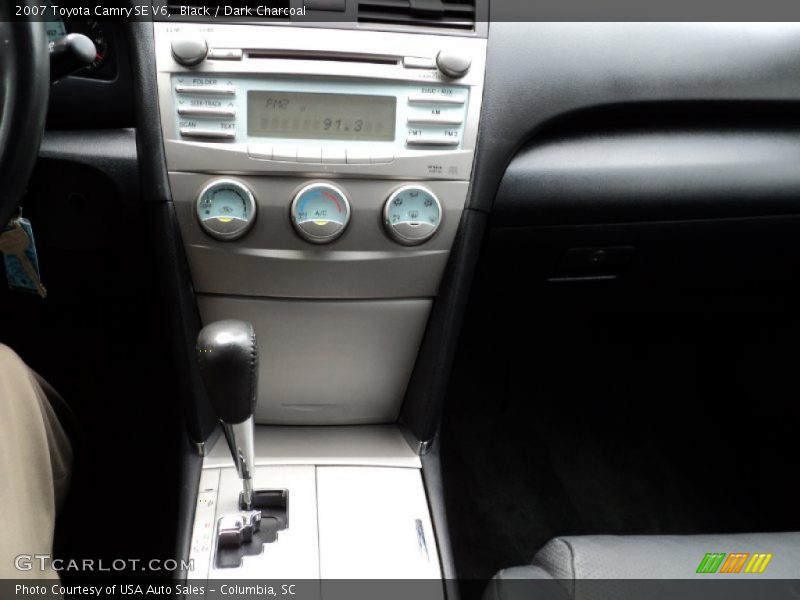 Black / Dark Charcoal 2007 Toyota Camry SE V6