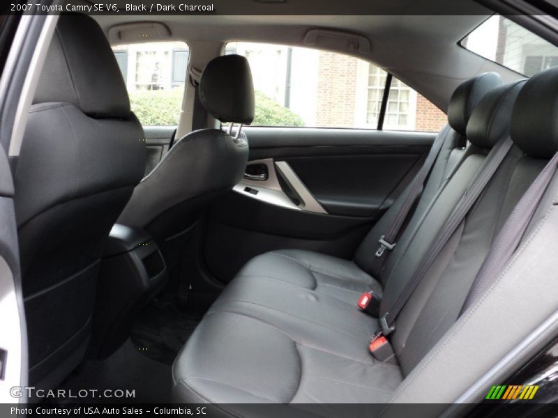 Black / Dark Charcoal 2007 Toyota Camry SE V6
