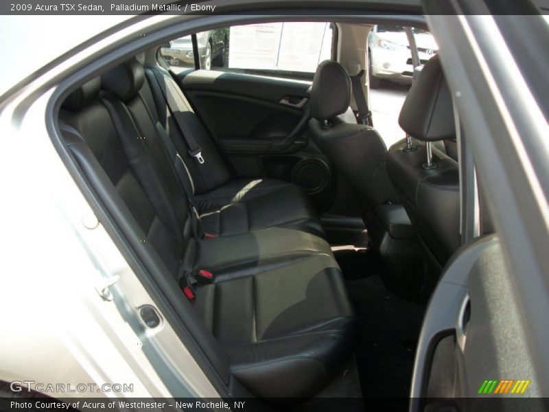 Palladium Metallic / Ebony 2009 Acura TSX Sedan