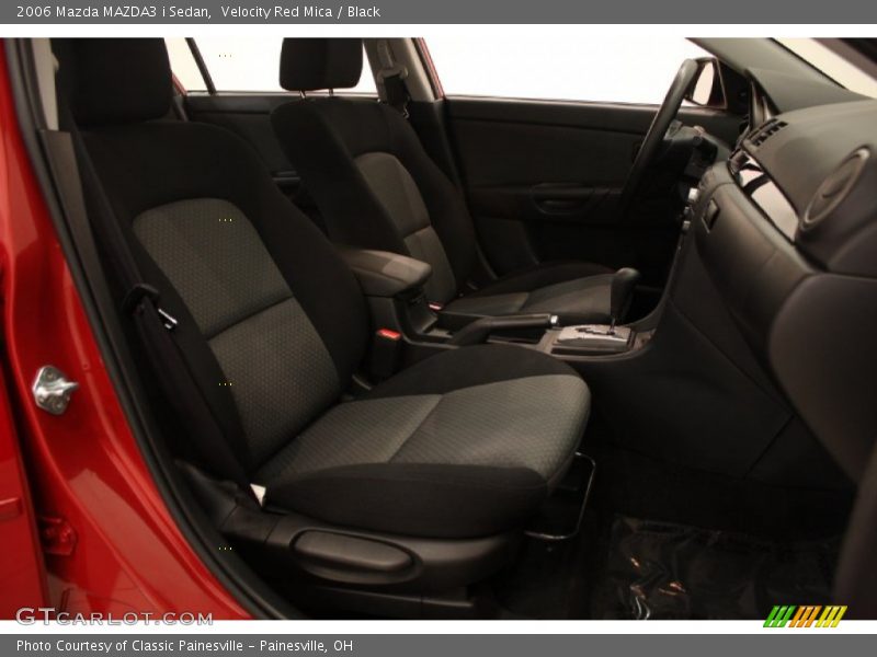 Velocity Red Mica / Black 2006 Mazda MAZDA3 i Sedan