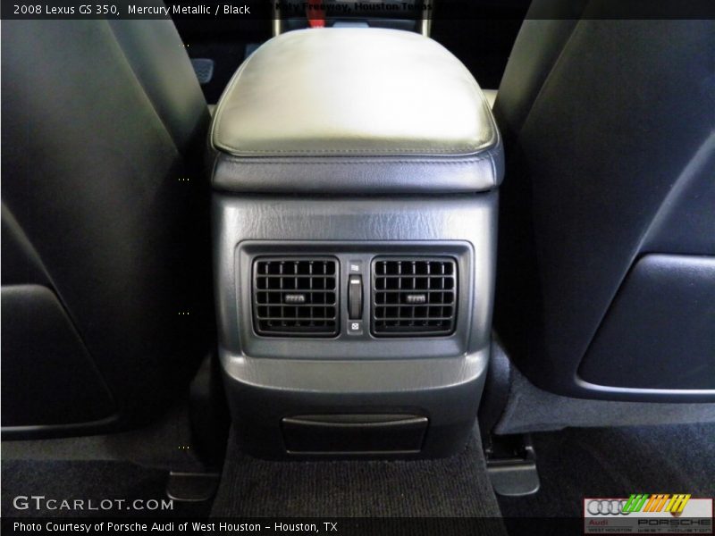 Mercury Metallic / Black 2008 Lexus GS 350