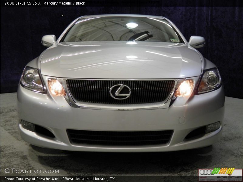 Mercury Metallic / Black 2008 Lexus GS 350
