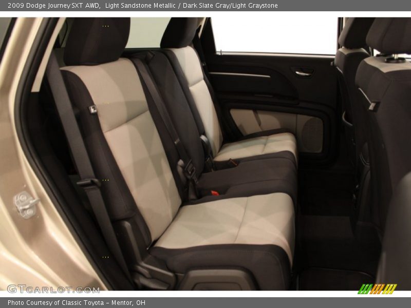 Light Sandstone Metallic / Dark Slate Gray/Light Graystone 2009 Dodge Journey SXT AWD