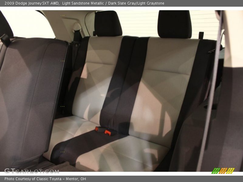 Light Sandstone Metallic / Dark Slate Gray/Light Graystone 2009 Dodge Journey SXT AWD