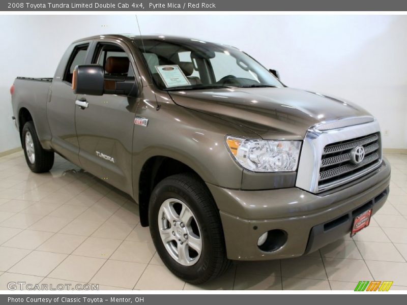 Pyrite Mica / Red Rock 2008 Toyota Tundra Limited Double Cab 4x4