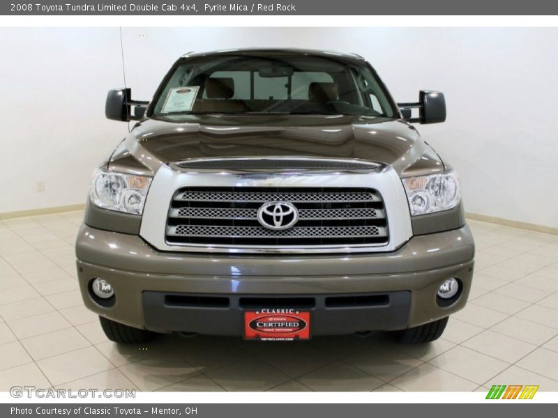 Pyrite Mica / Red Rock 2008 Toyota Tundra Limited Double Cab 4x4