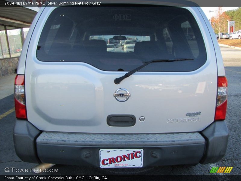 Silver Lightning Metallic / Gray 2004 Nissan Xterra XE