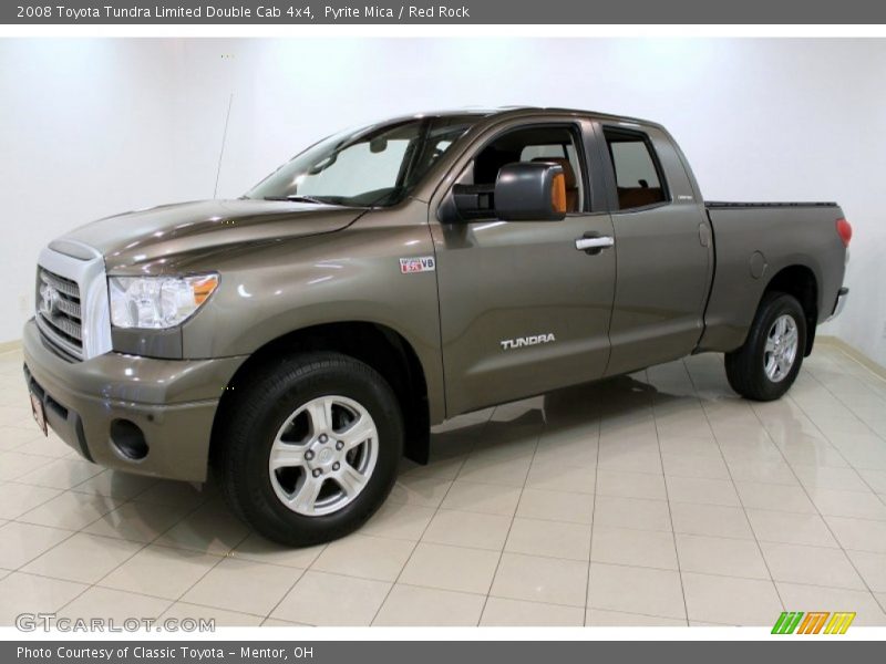 Pyrite Mica / Red Rock 2008 Toyota Tundra Limited Double Cab 4x4