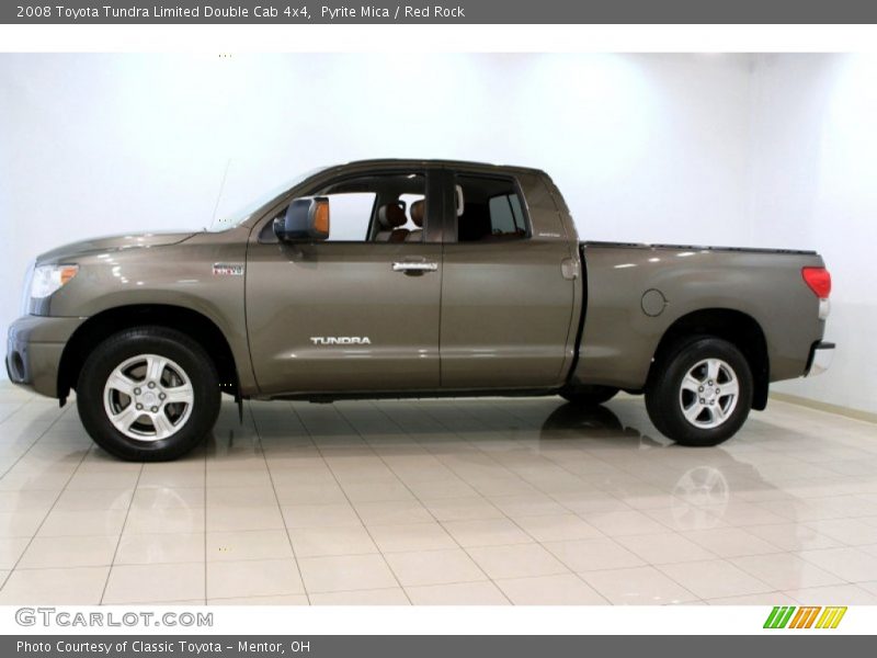 Pyrite Mica / Red Rock 2008 Toyota Tundra Limited Double Cab 4x4