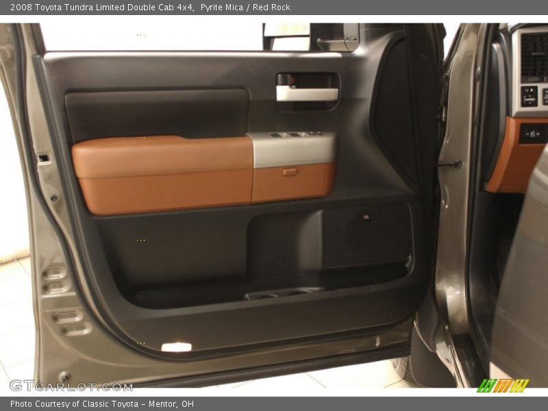 Pyrite Mica / Red Rock 2008 Toyota Tundra Limited Double Cab 4x4