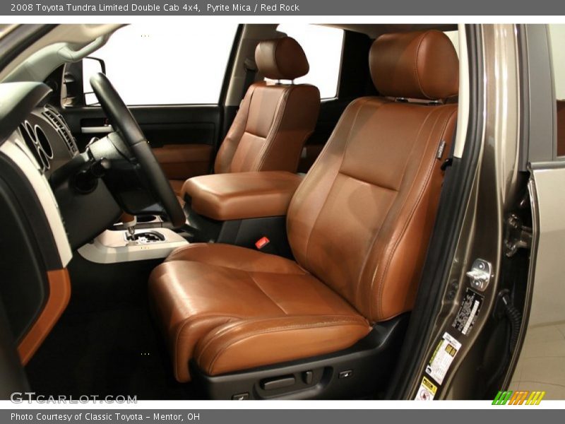 Pyrite Mica / Red Rock 2008 Toyota Tundra Limited Double Cab 4x4