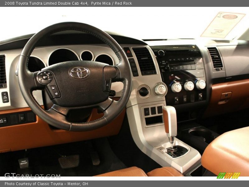 Pyrite Mica / Red Rock 2008 Toyota Tundra Limited Double Cab 4x4