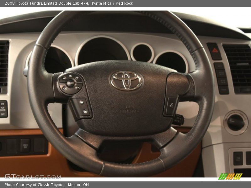 Pyrite Mica / Red Rock 2008 Toyota Tundra Limited Double Cab 4x4