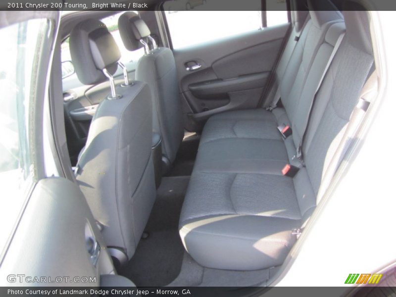 Bright White / Black 2011 Chrysler 200 Touring
