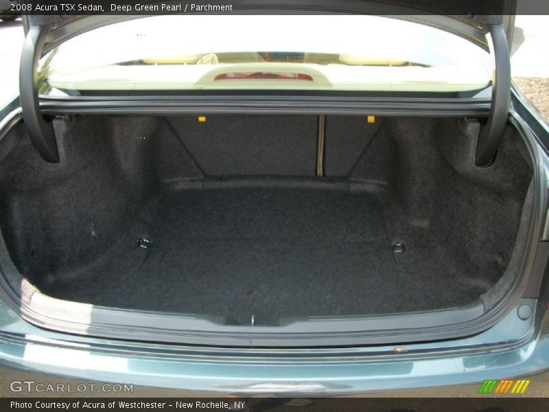  2008 TSX Sedan Trunk