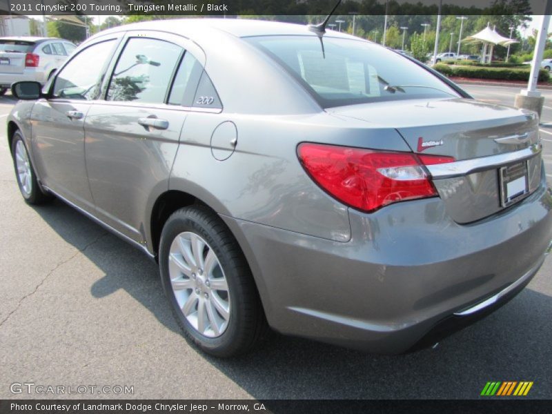 Tungsten Metallic / Black 2011 Chrysler 200 Touring