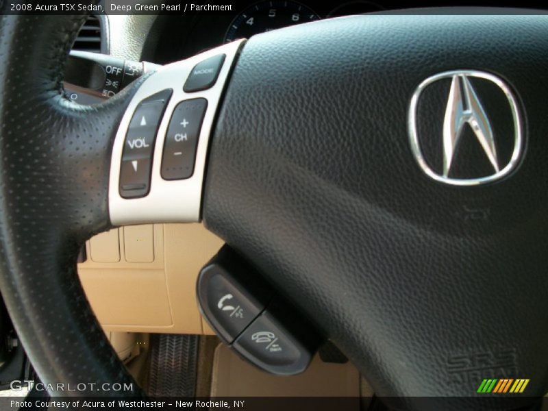 Controls of 2008 TSX Sedan