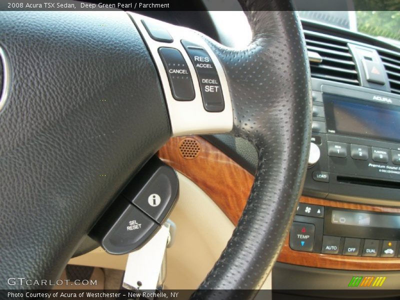 Controls of 2008 TSX Sedan