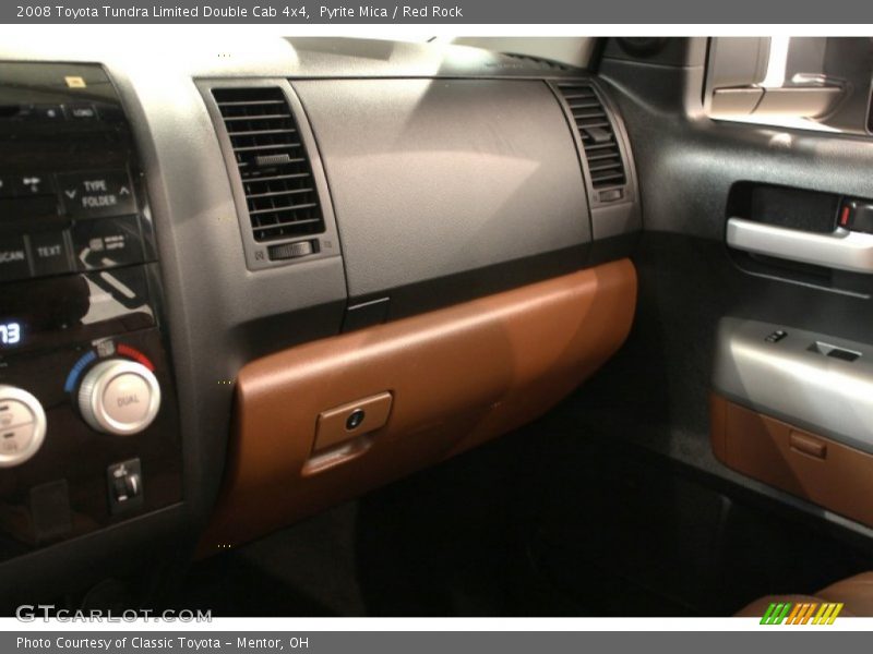 Pyrite Mica / Red Rock 2008 Toyota Tundra Limited Double Cab 4x4
