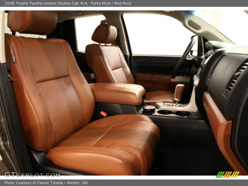 Pyrite Mica / Red Rock 2008 Toyota Tundra Limited Double Cab 4x4