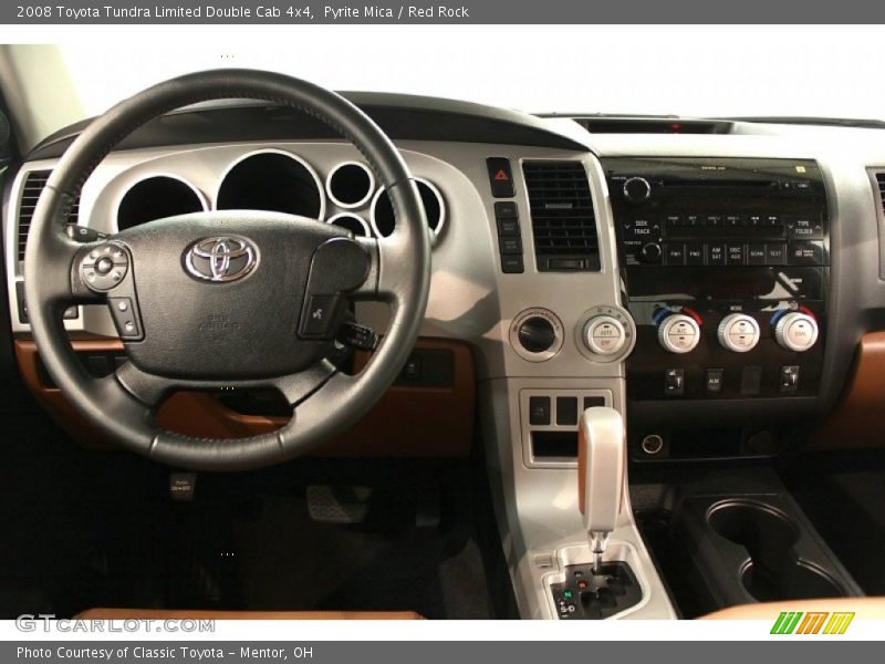 Pyrite Mica / Red Rock 2008 Toyota Tundra Limited Double Cab 4x4