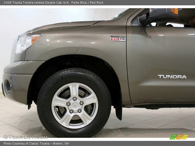 Pyrite Mica / Red Rock 2008 Toyota Tundra Limited Double Cab 4x4