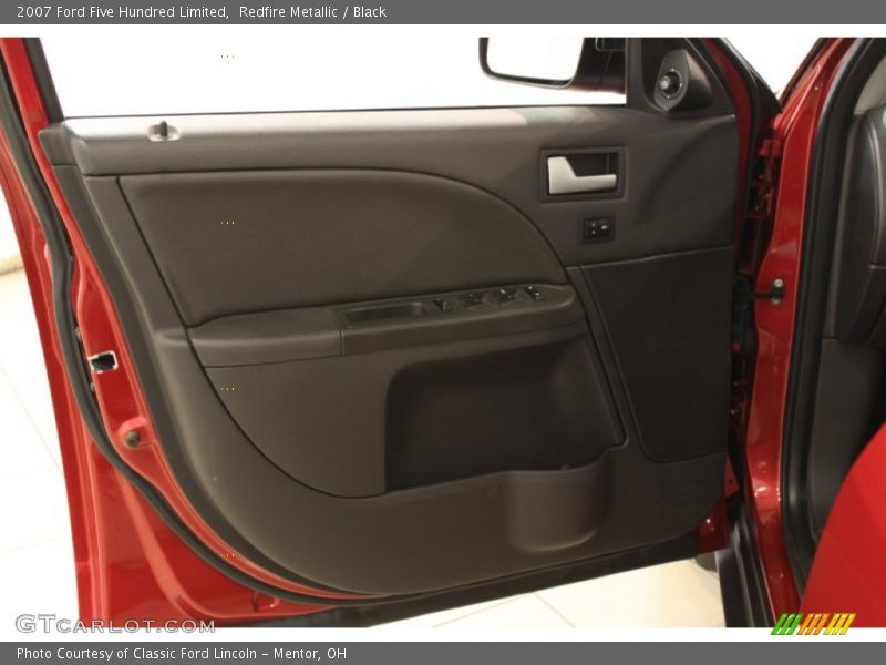 Redfire Metallic / Black 2007 Ford Five Hundred Limited