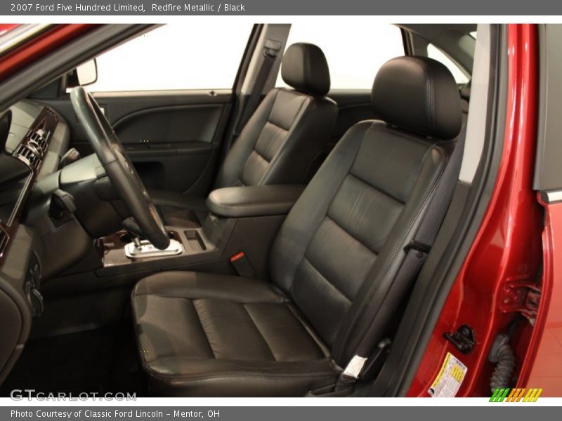  2007 Five Hundred Limited Black Interior