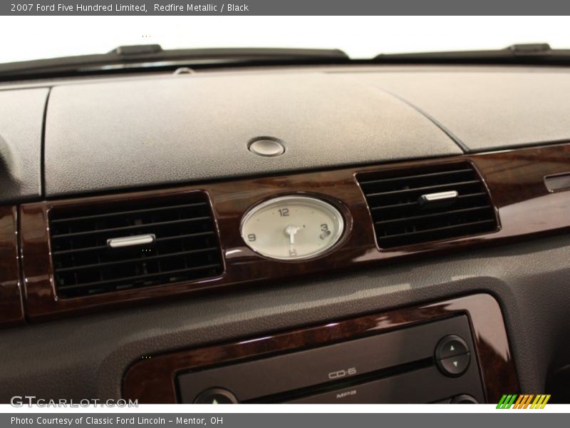 Redfire Metallic / Black 2007 Ford Five Hundred Limited