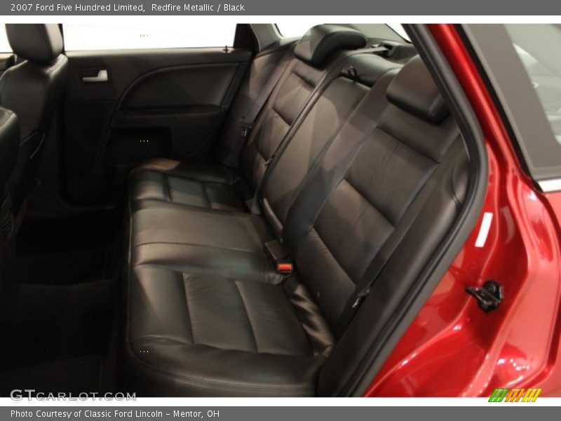 Redfire Metallic / Black 2007 Ford Five Hundred Limited