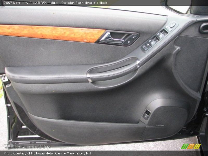 Obsidian Black Metallic / Black 2007 Mercedes-Benz R 350 4Matic