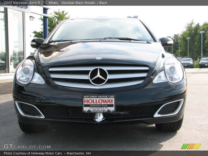 Obsidian Black Metallic / Black 2007 Mercedes-Benz R 350 4Matic