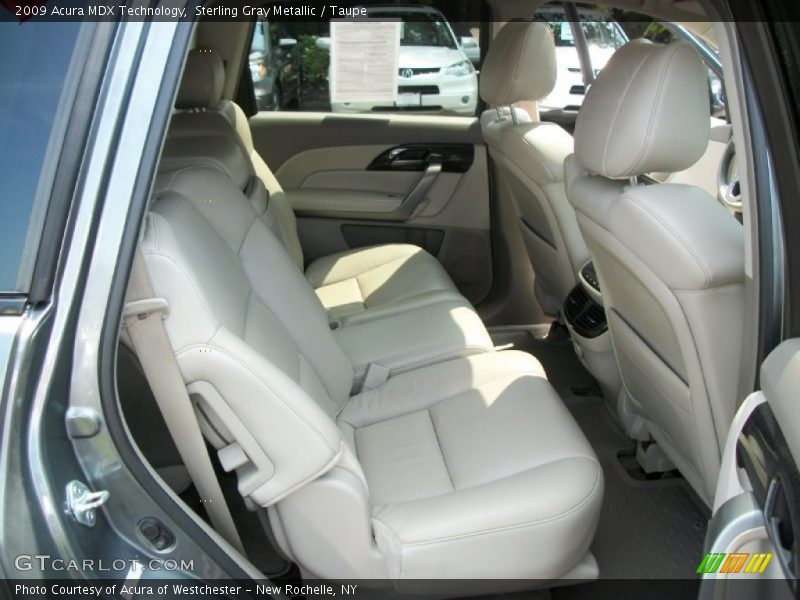 Sterling Gray Metallic / Taupe 2009 Acura MDX Technology