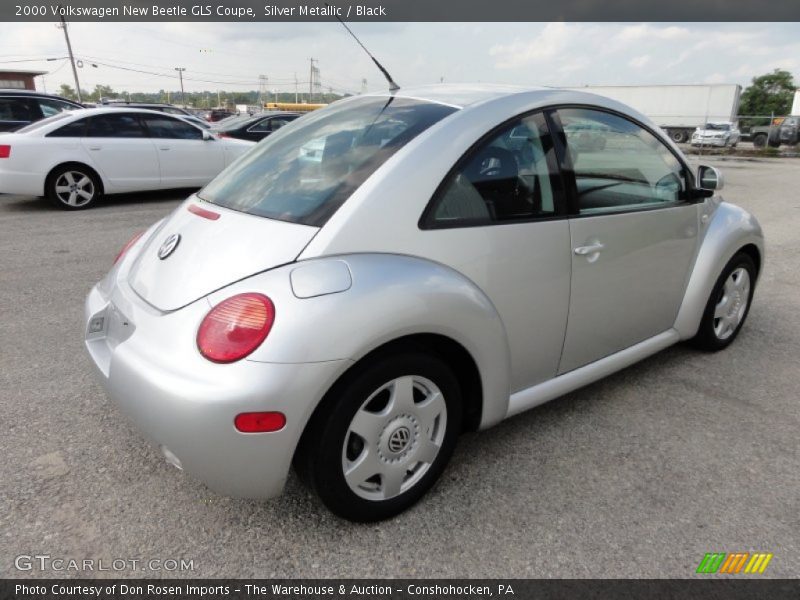 Silver Metallic / Black 2000 Volkswagen New Beetle GLS Coupe