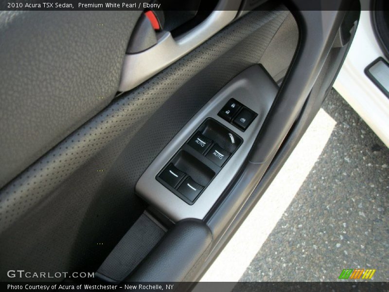Premium White Pearl / Ebony 2010 Acura TSX Sedan