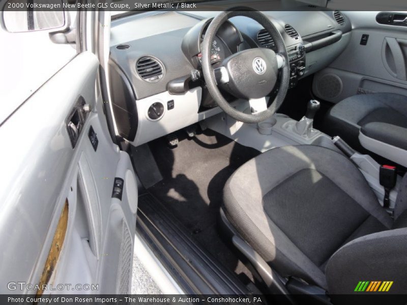 Silver Metallic / Black 2000 Volkswagen New Beetle GLS Coupe