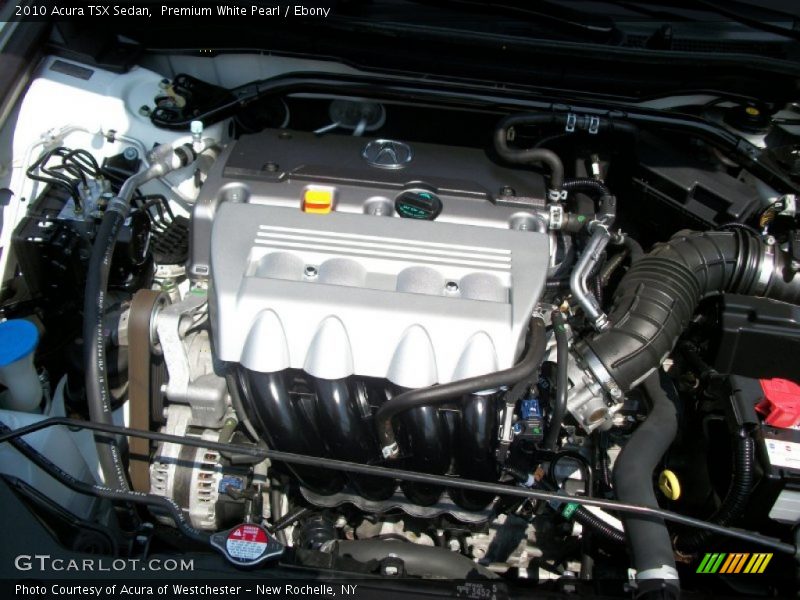 Premium White Pearl / Ebony 2010 Acura TSX Sedan