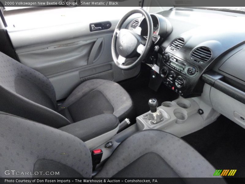 Silver Metallic / Black 2000 Volkswagen New Beetle GLS Coupe