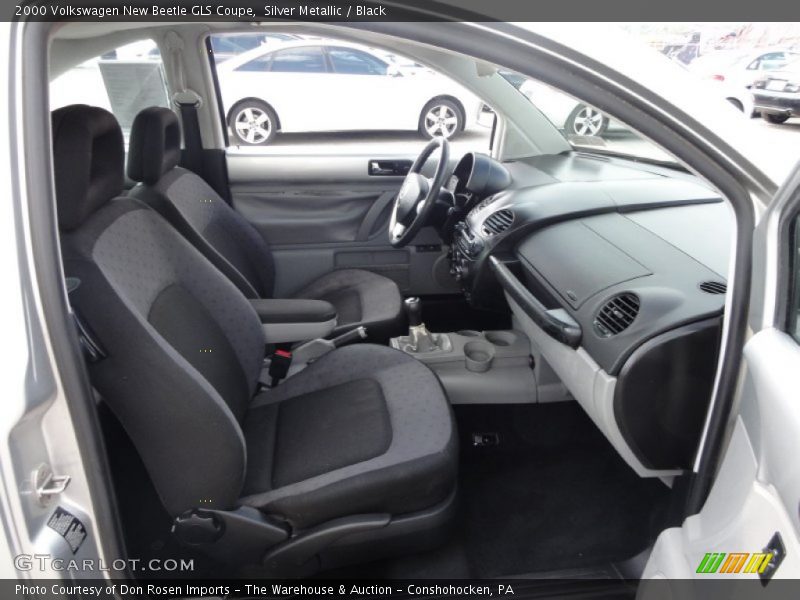 Silver Metallic / Black 2000 Volkswagen New Beetle GLS Coupe