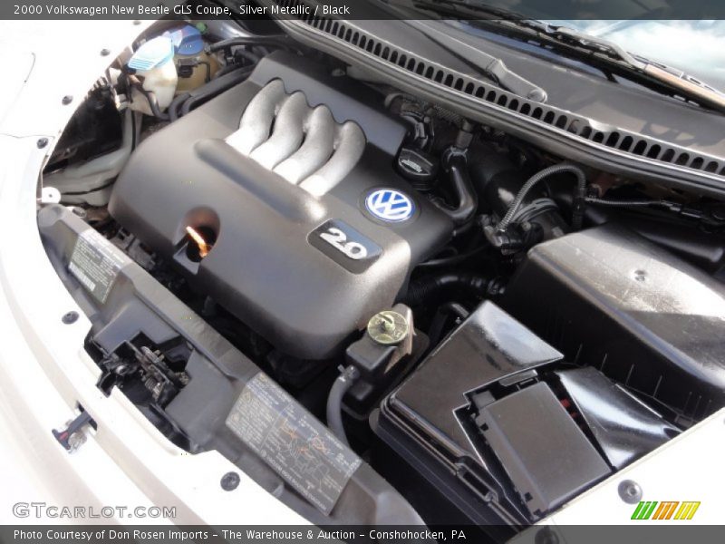 Silver Metallic / Black 2000 Volkswagen New Beetle GLS Coupe