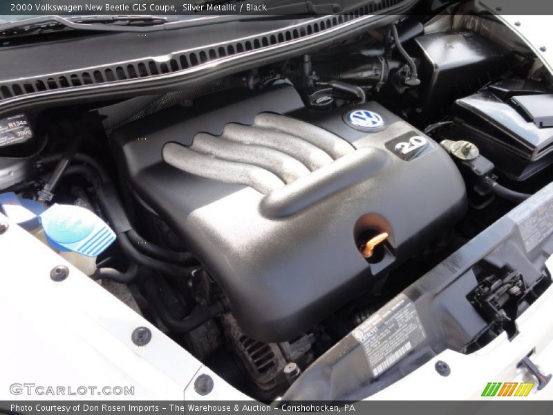 Silver Metallic / Black 2000 Volkswagen New Beetle GLS Coupe