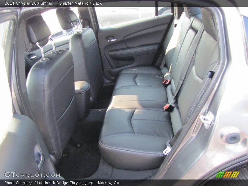 Tungsten Metallic / Black 2011 Chrysler 200 Limited