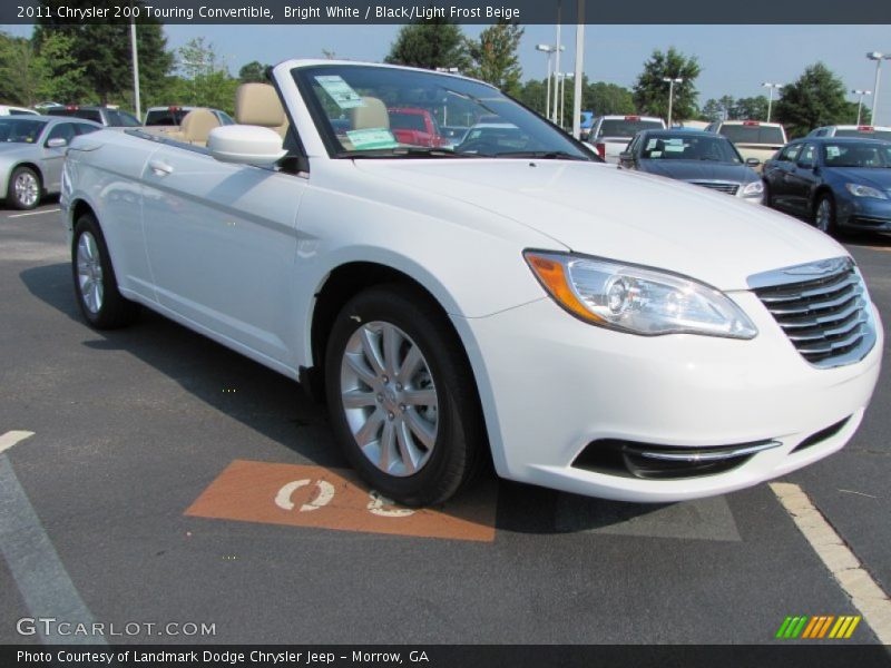 Front 3/4 View of 2011 200 Touring Convertible
