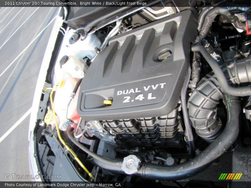  2011 200 Touring Convertible Engine - 2.4 Liter DOHC 16-Valve Dual VVT 4 Cylinder
