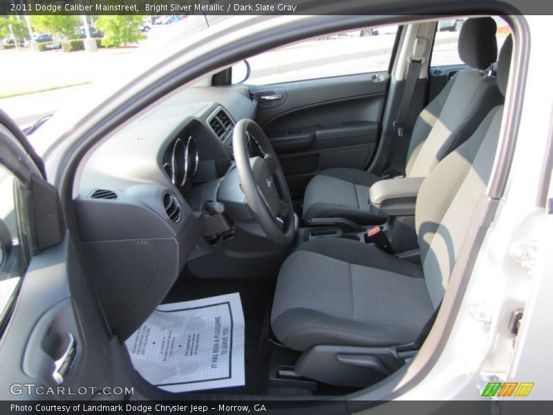 Bright Silver Metallic / Dark Slate Gray 2011 Dodge Caliber Mainstreet