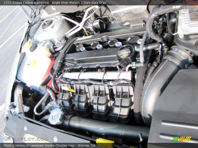 Bright Silver Metallic / Dark Slate Gray 2011 Dodge Caliber Mainstreet